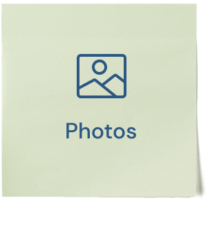 Sticky note with image icon