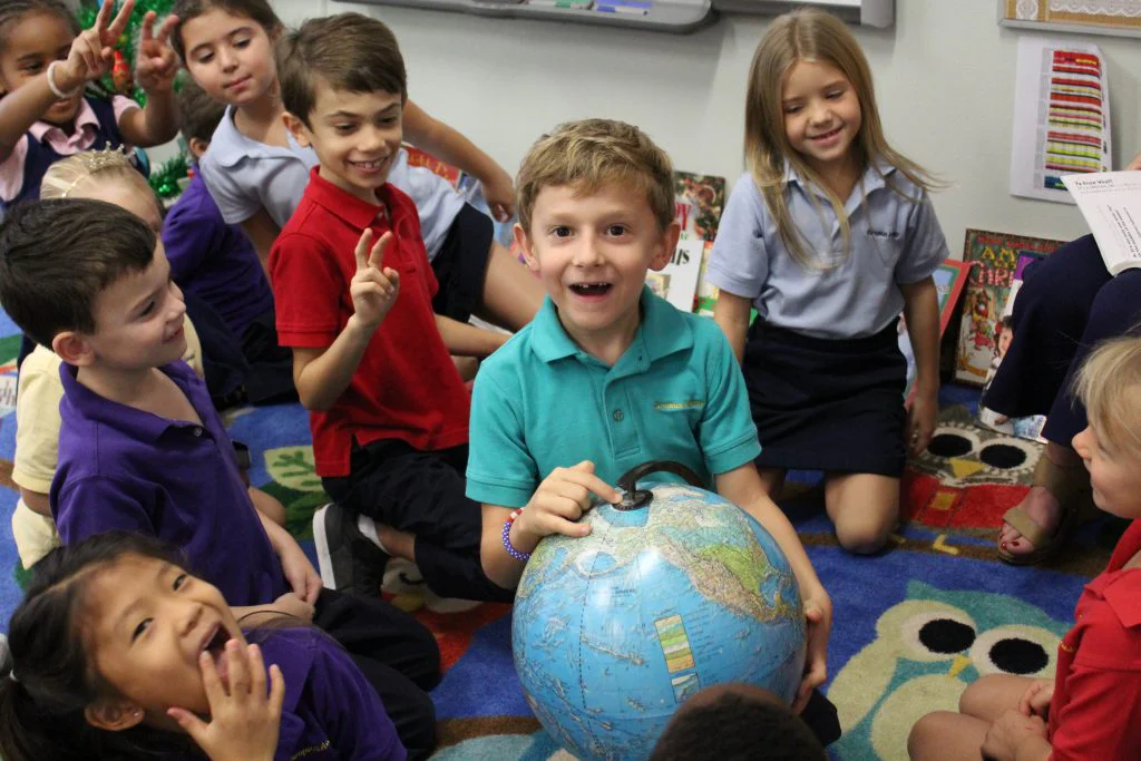 EEAE students participating in class image